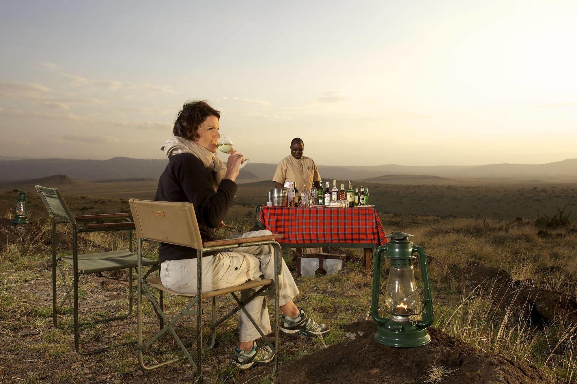 Elewana Lewa Safari Camp Hotell Timau Eksteriør bilde